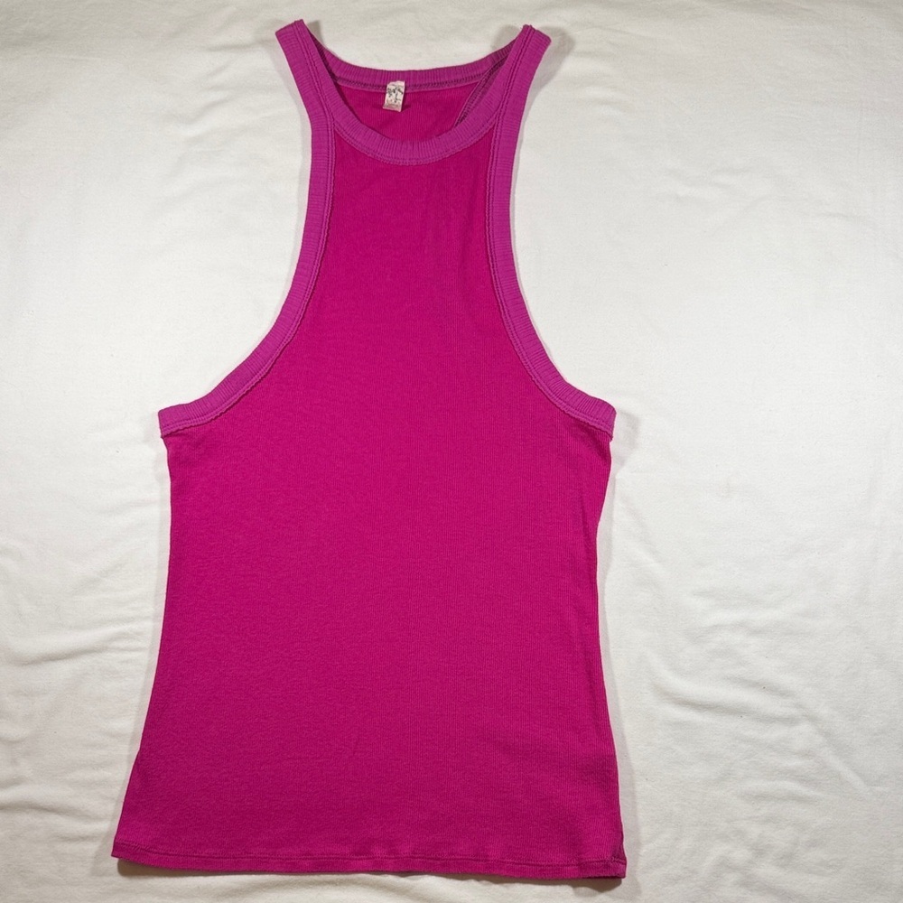 Free People Fuchsia Tank Top